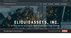 Desktop Screenshot of eliquidassets.com